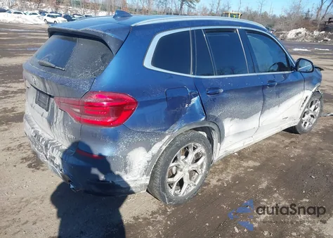 2021 BMW X3 xDrive30I from USA, damaged, VIN 5UXTY5C07M9E58359